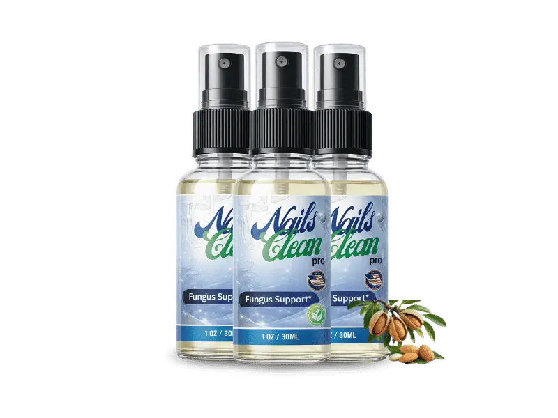 Three bottles of NailsCleanPro popular package